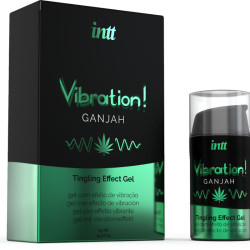 Intt - Puissant Stimulant Intime Gel Vibrant Liquide Cannabis 15Ml